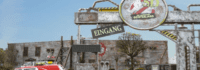 Eingangsschild Bahn