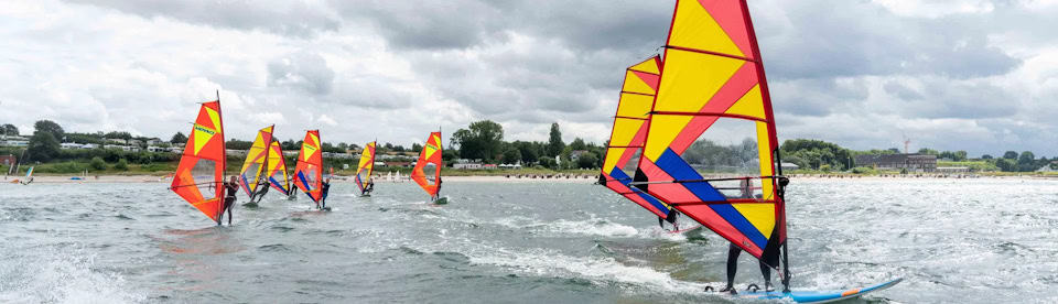 Windsurfen im Actioncamp in Langholz