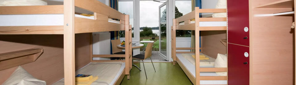 Zimmer in der Jugendherberge Bad Malente
