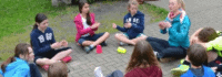 Kinder spielen