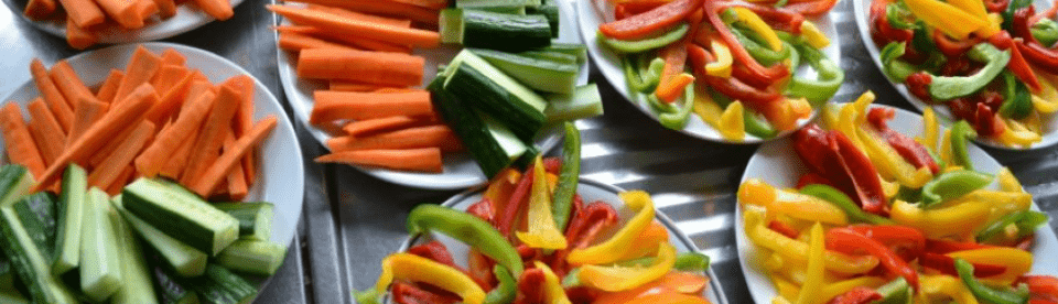 verschiedenes Obst und Gemüse