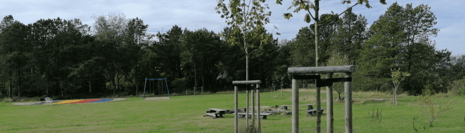 Spielwiese im Camp