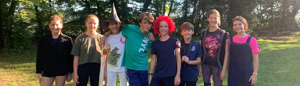 Gruppenbild im Tanzcamp in Bad Malente