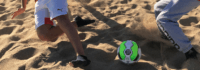 am Strand