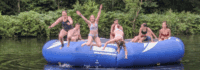 Wasserspaß auf dem Wasser