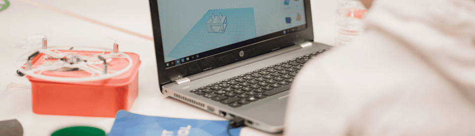 Laptop mit Grafikprogramm