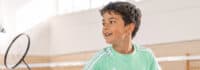 Badminton spielen