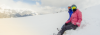 Pause im Schnee