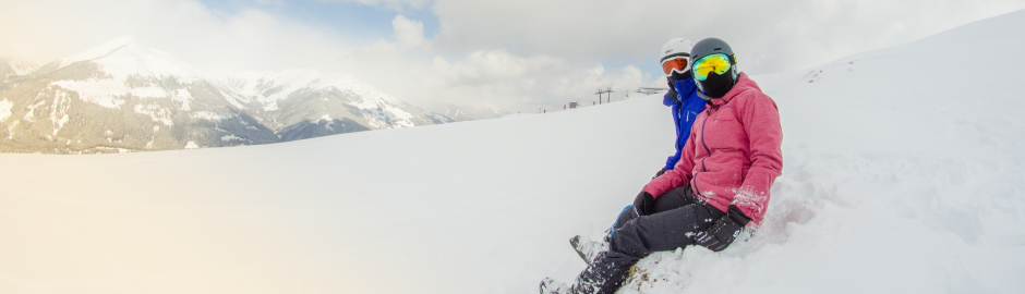 Pause im Schnee
