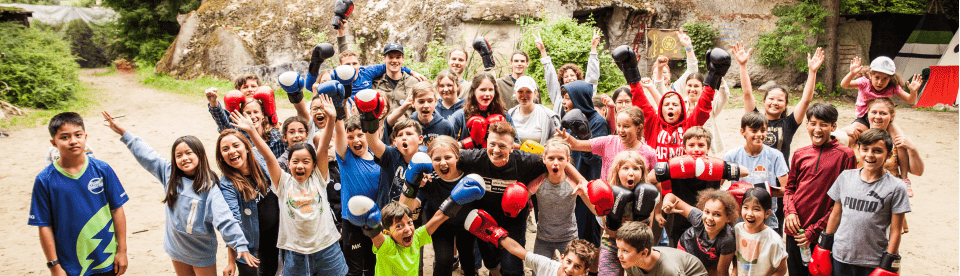 Jubel im empowerland Camp