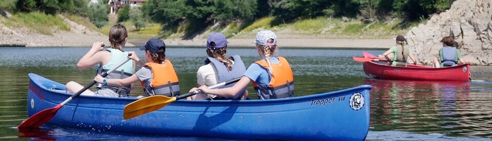 Abenteuercamp in der Natur am Rursee