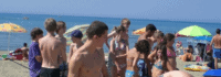 Kinder am Strand