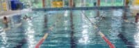 Schwimmbecken im Schwimmcamp Italien
