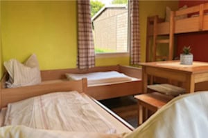 Zimmer der Jugendherberge Falkenhain