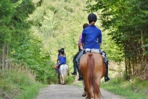 Kinder in den Reiterferien