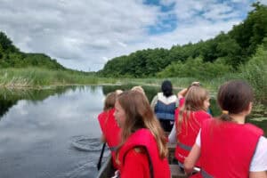 Kanutour im Wassersportcamp mit Englisch Dümmer See