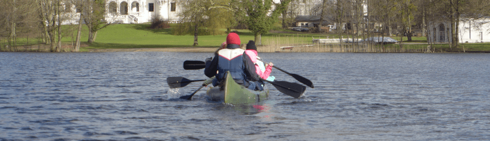 Kanu auf dem See