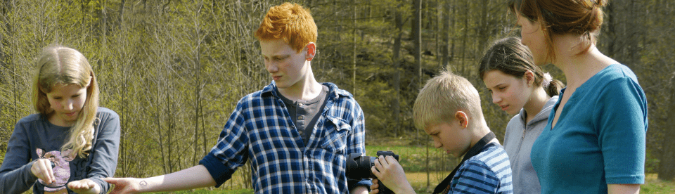 Jugendliche beim Filmen