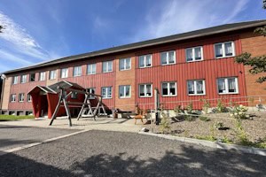 Unterkunft von außen im Erzgebirge