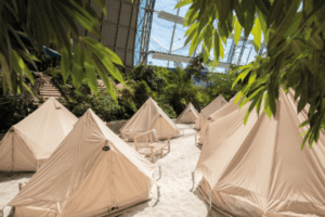Unterbringung Zelte