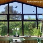 Speisesaal im Abenteuercamp Sylt