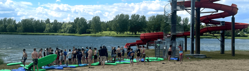 Wassersportcamps Mondsee - Rutsche