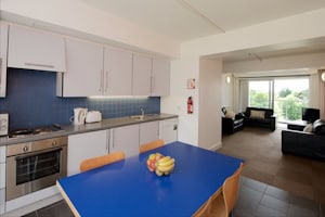 Der Gemeinschaftsraum im Apartment