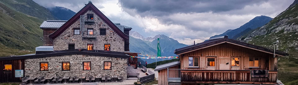 Eine gemütliche Hütte