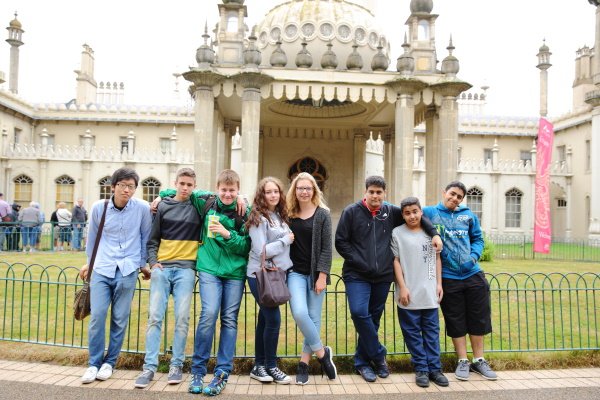 Gruppenfoto in Brighton