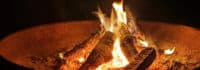 Knisterndes Lagerfeuer