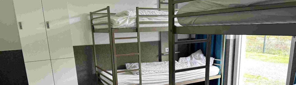 Mehrbettzimmer im Jugendhaus Klipper
