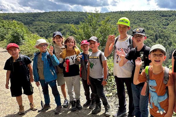 Gruppenbild im Einsteigercamp auf Schloss Altenhausen