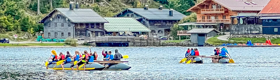 Kajakfahren auf dem Spitzingsee