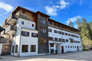 Eingang der Unterkunft am Spitzingsee