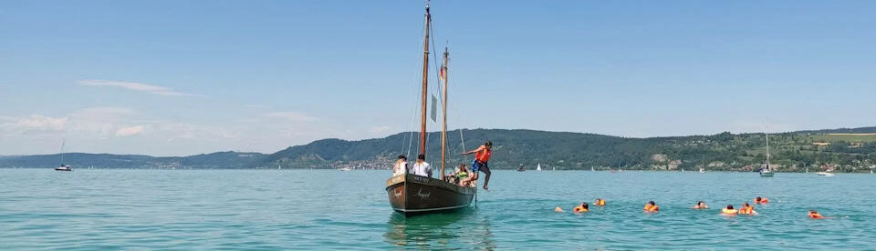 Badespaß im Wasser