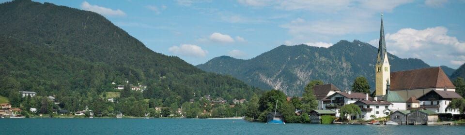 Ausblick auf den Tegernsee