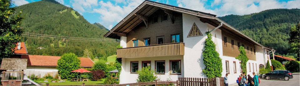 Die Jugenherberge von außen