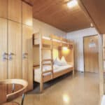 Ein Zimmer in der Jugendherberge