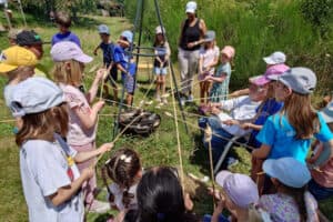 Stockbrot im Feriencamp