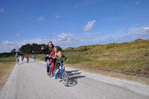 Fahrradtour an Land