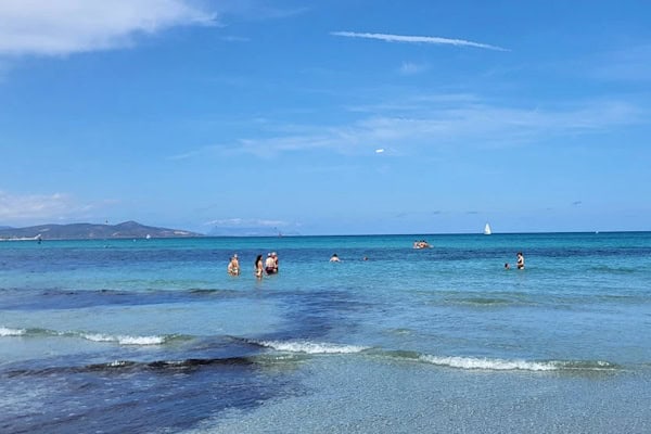 Mittelmeer im Strandcamp Sardinien