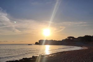 Sonnenuntergang auf Sardinien in Mandragola