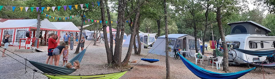 Das Camp im Sportcamp in der Provence