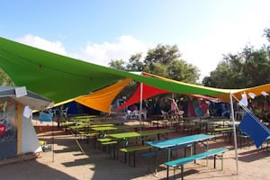Gemeinschaftsbereich in La Foce
