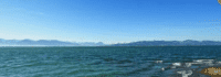 Der Bodensee mit Alpenblick