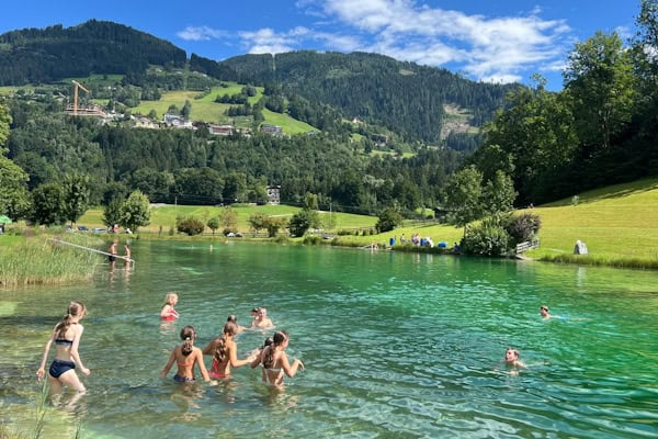 Baden im See im Daycamp Nürnberg