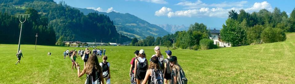 Wanderung durch die Berge