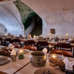 Speisesaal im mittelalterlichen Stil