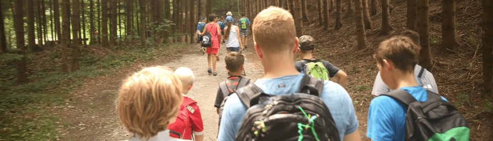 Gruppe beim Wanderausflug