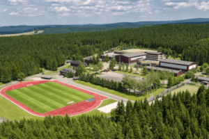 Sportpark Rabenberg aus der Vogelperspektive